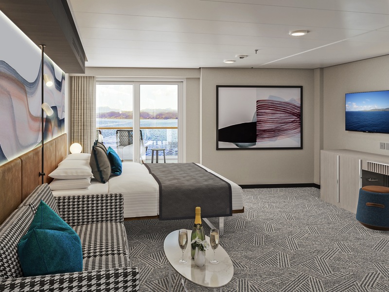 Forward-Facing Suite with Large Balcony